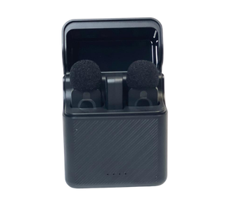BOYA BY-V30 2.4GHz Dual Wireless Microphone System – 2 Transmitters with USB-C Receiver & Charging Case