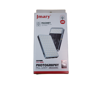 Jmary FM-168R Magnetic LED Photography Fill Light – 10W RGB/CCT Video Light