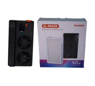 MAMEN SL-PB40R 40W RGB + Bi-Color Portable LED Video Light