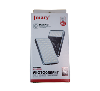 MAMEN FM-168R RGB Portable Photography Video Light – 10W LED Fill Light with 4000mAh Battery